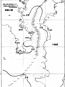 東京湾口海況図(2025/07/15)