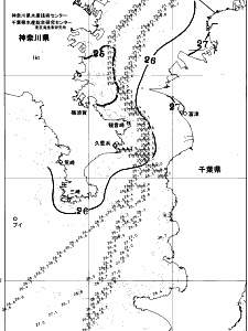 東京湾口海況図(2025/07/19)