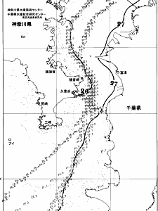 東京湾口海況図(2025/07/21)