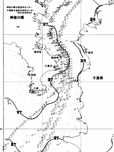東京湾口海況図(2025/07/25)