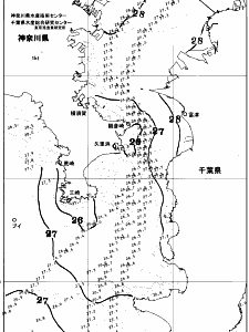 東京湾口海況図(2025/08/09)