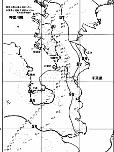 東京湾口海況図(2025/08/18)