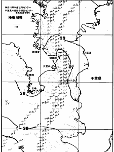 東京湾口海況図(2025/08/23)