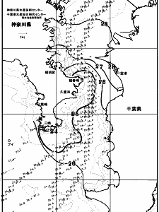 東京湾口海況図(2025/09/09)