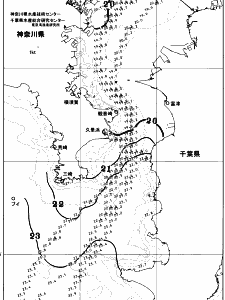 東京湾口海況図(2025/10/26)