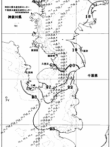 東京湾口海況図(2025/10/27)