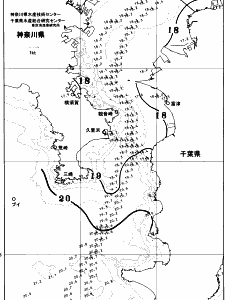 東京湾口海況図(2025/11/05)