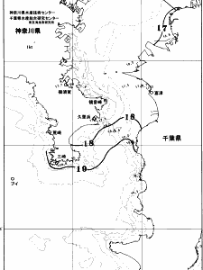 東京湾口海況図(2025/11/06)