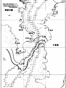 東京湾口海況図(2025/11/09)