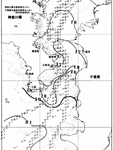 東京湾口海況図(2025/11/22)