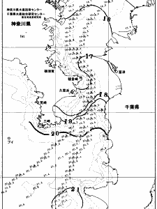 東京湾口海況図(2025/11/23)