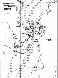 東京湾口海況図(2025/12/23)