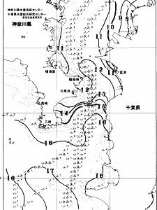 東京湾口海況図(2026/01/23)