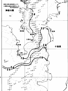 東京湾口海況図(2026/03/16)