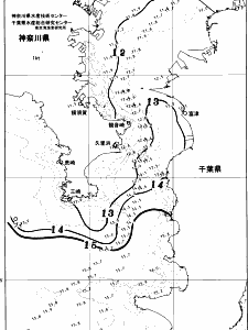 東京湾口海況図(2026/03/17)