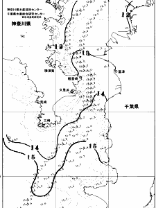 東京湾口海況図(2026/03/21)