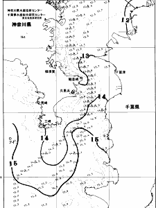 東京湾口海況図(2026/03/22)