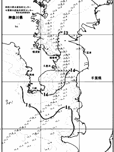 東京湾口海況図(2026/03/24)