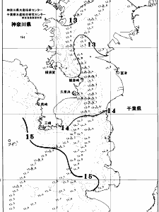 東京湾口海況図(2026/03/25)
