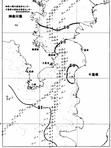 東京湾口海況図(2026/06/06)