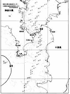 東京湾口海況図(2026/06/15)