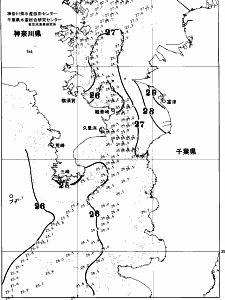 東京湾口海況図(2026/07/22)