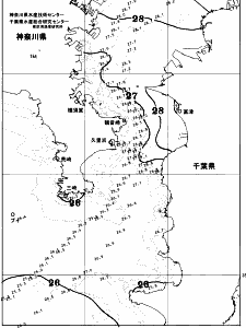 東京湾口海況図(2026/07/23)