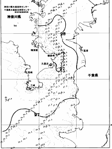 東京湾口海況図(2026/07/24)