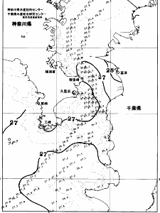 東京湾口海況図(2026/07/29)