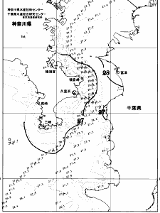 東京湾口海況図(2026/07/30)