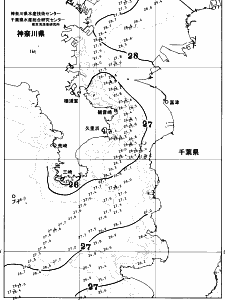 東京湾口海況図(2026/08/01)