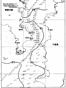 東京湾口海況図(2026/08/02)