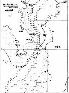 東京湾口海況図(2026/08/09)