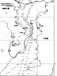 東京湾口海況図(2026/08/10)