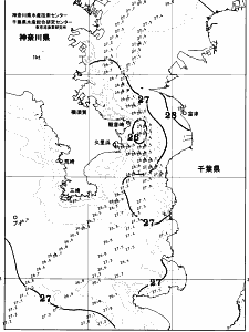 東京湾口海況図(2026/08/28)
