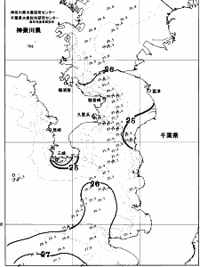 東京湾口海況図(2026/08/31)