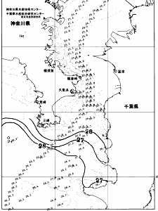 東京湾口海況図(2026/09/05)