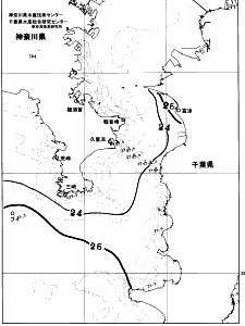 東京湾口海況図(2026/09/13)