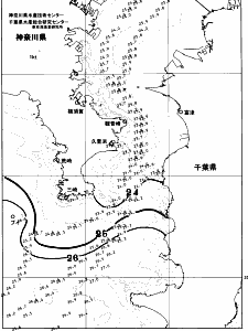 東京湾口海況図(2026/09/18)