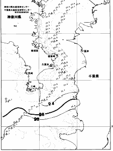 東京湾口海況図(2026/09/19)