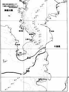 東京湾口海況図(2026/09/20)