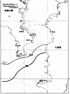 東京湾口海況図(2026/09/21)