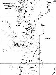 東京湾口海況図(2026/10/09)