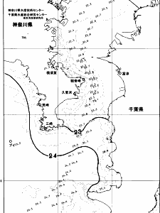 東京湾口海況図(2026/10/13)