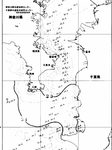 東京湾口海況図(2026/10/14)