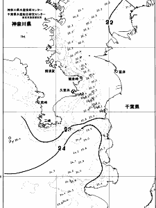 東京湾口海況図(2026/10/18)