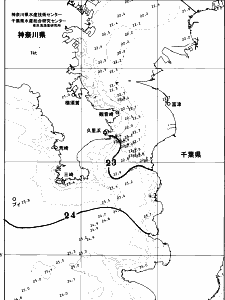 東京湾口海況図(2026/10/20)