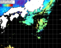 NOAA人工衛星画像:黒潮域, パス=20240503 00:08 UTC