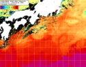 NOAA人工衛星画像:黒潮域, 1週間合成画像(2024/06/22～2024/06/28UTC)