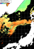 NOAA人工衛星画像:日本海, パス=20240628 00:23 UTC